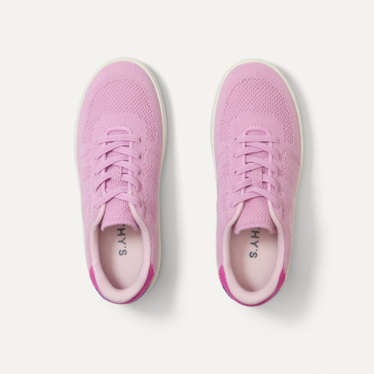 Rothy's Kids Stretch Sneaker in Bubble Pop