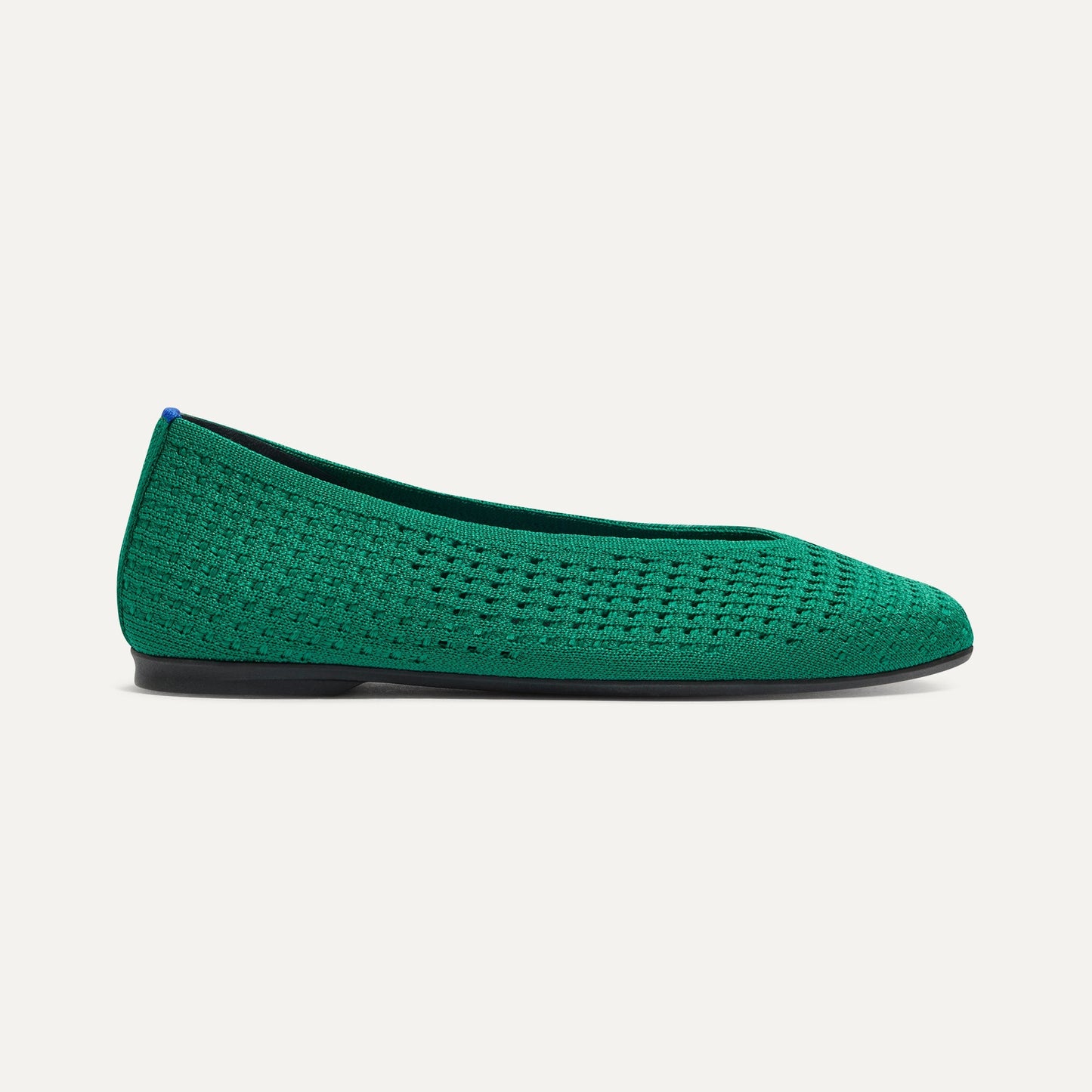 Rothy's Max Square Ballerina Flat in Clover Mesh