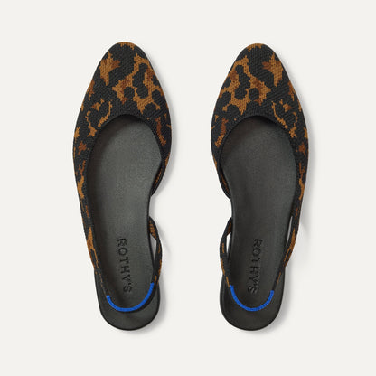 Rothy's The Almond Slingback in Brown Torte