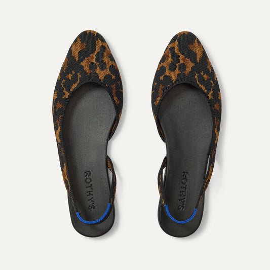 Rothy's The Almond Slingback in Brown Torte