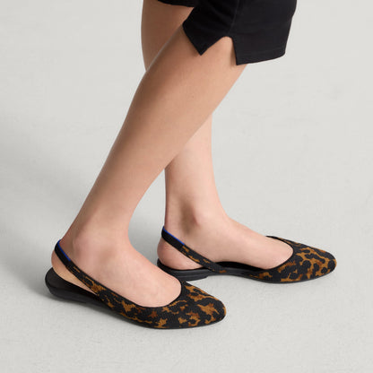 Rothy's The Almond Slingback in Brown Torte