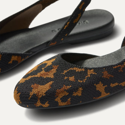 Rothy's The Almond Slingback in Brown Torte